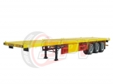 3-axle Flatbed Semi-trailer